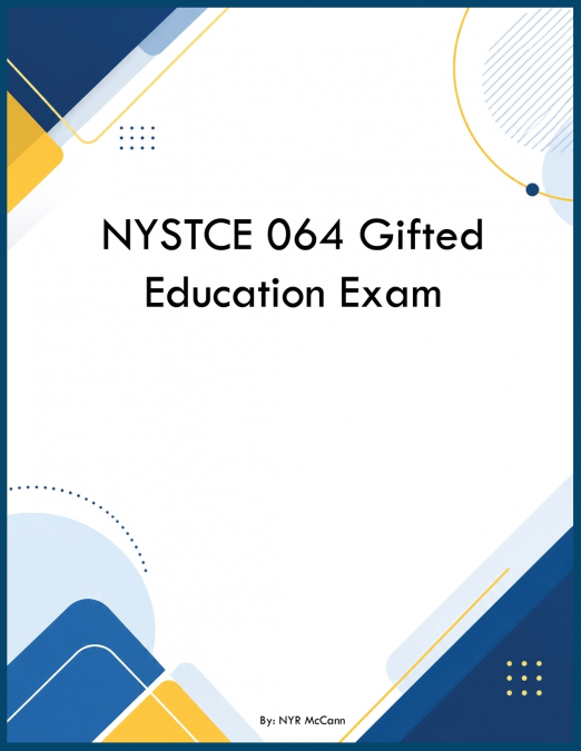 NYSTCE 064 Gifted Education Exam