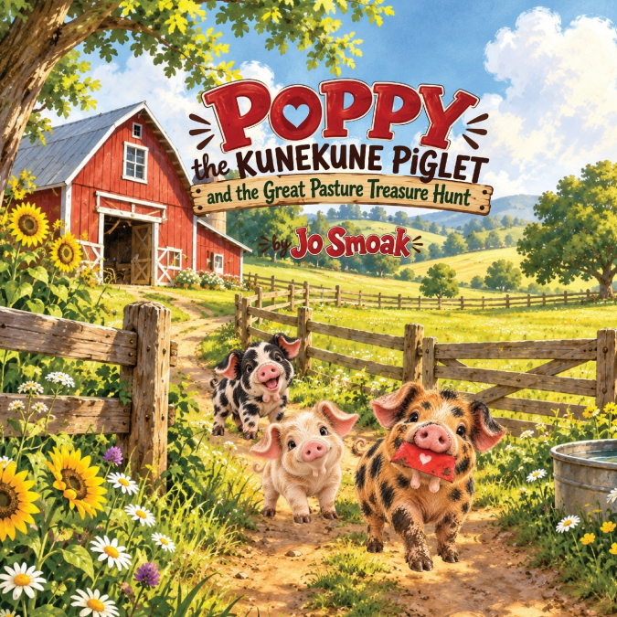 Poppy the KuneKune Piglet and the Great Pasture Treasure Hunt