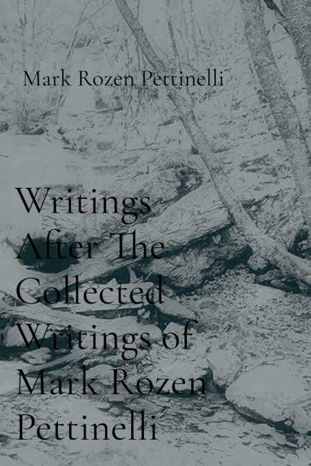 Writings After The Collected Writings of Mark Rozen Pettinelli