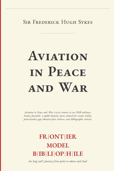 Aviation in Peace and War