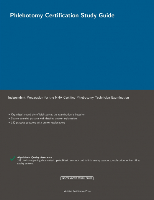 Phlebotomy Certification Study Guide