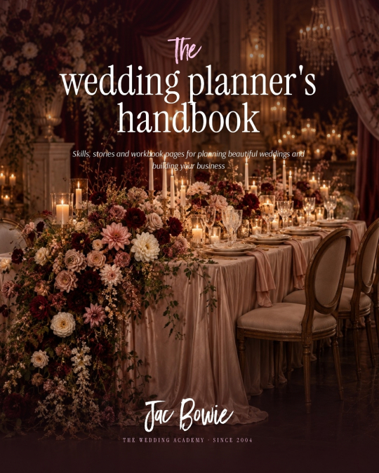 The Wedding Planner’s Handbook
