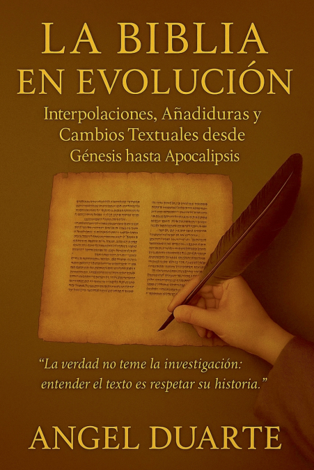 LA BIBLIA EN EVOLUCIÓN