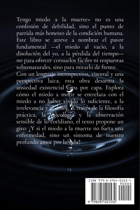 Tengo miedo a la muerte