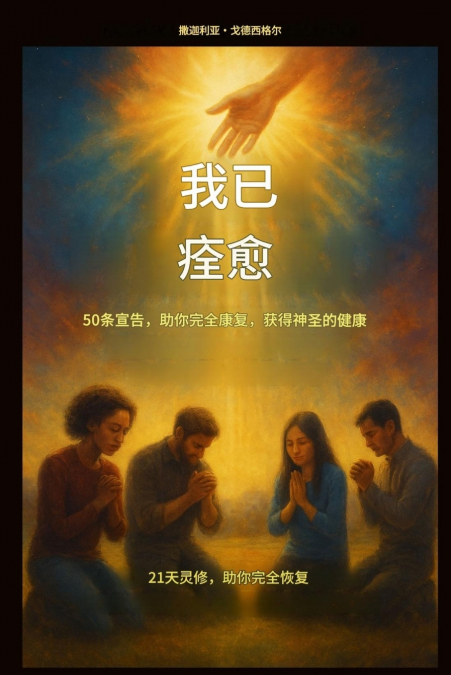 我已痊愈 - 50个宣告，助你完全康复，获得神圣的健康：