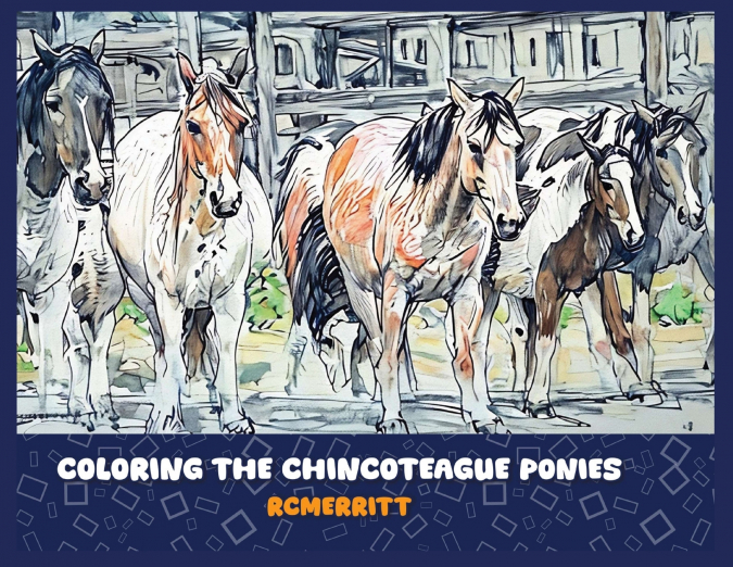 COLORING THE CHINCOTEAGUE PONIES