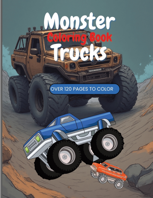 Monster Truck Coloring Book