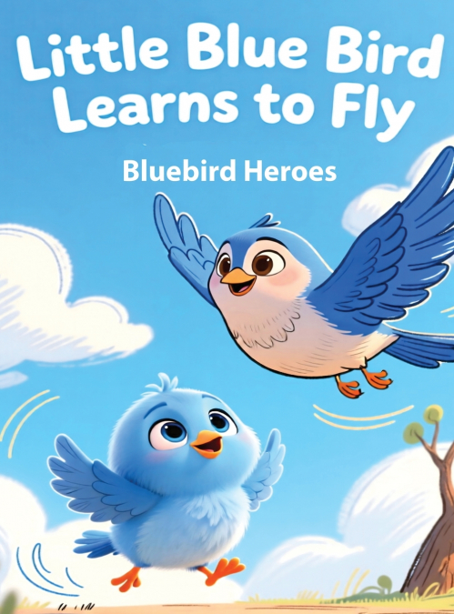 Little Blue Bird Learns to Fly