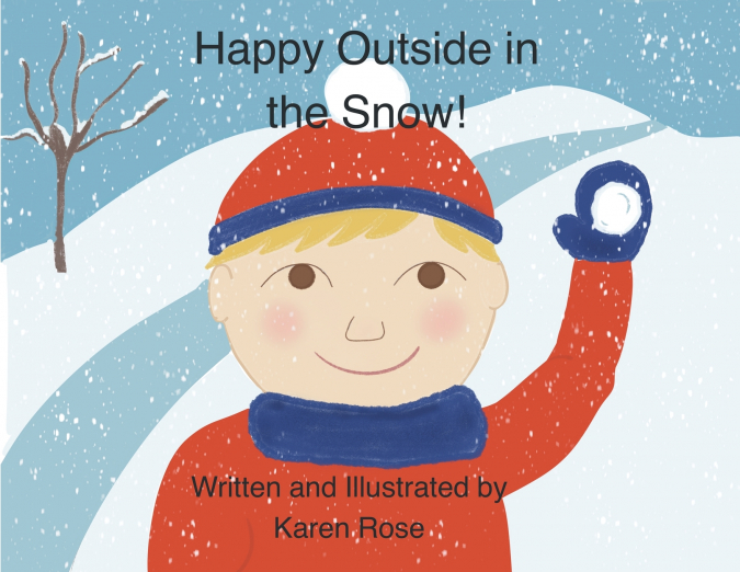 Happy Outside in the Snow