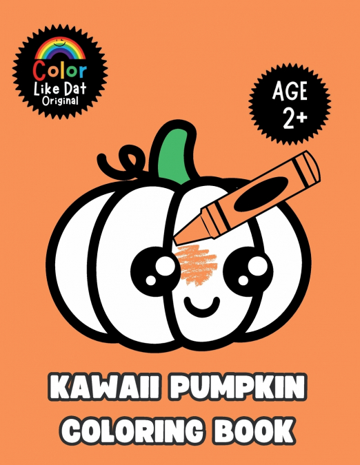 Kawaii Pumpkin Coloring Book