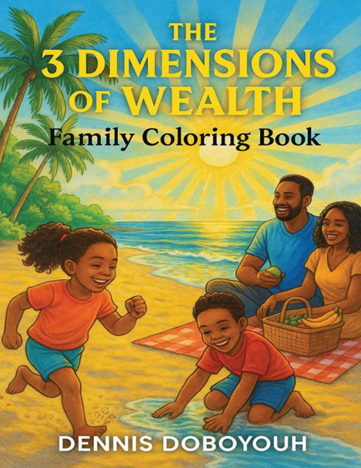 The 3 Dimensions of Wealth Family Coloring Book