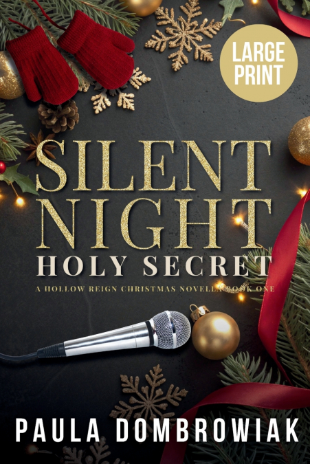 Silent Night, Holy Secret (Large Print)