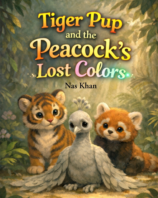 Tiger Pup and the Peacock’s Lost Colors