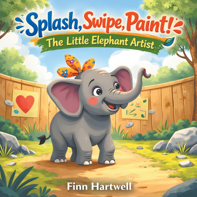 Splash, Swipe, Paint! The Little Elephant Artist