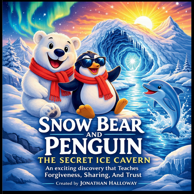 Snow Bear and Penguin The Secret Ice Cavern