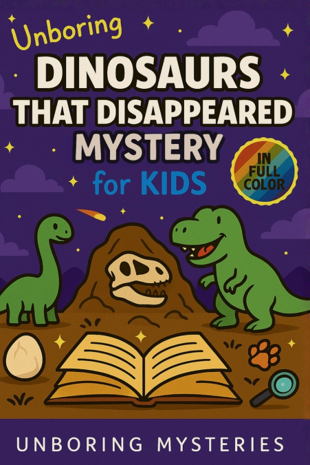 Unboring Dinosaurs That Disappeared Mystery for Kids