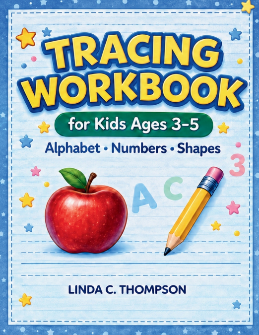 Tracing Workbook for Kids Ages 3-5