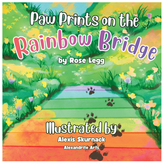 Paw Prints on the Rainbow Bridge