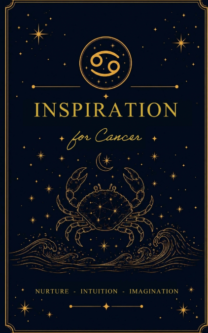 'Inspiration for Cancer' Journal/Notebook (Astrology)