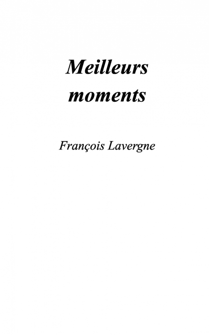 Meilleurs moments