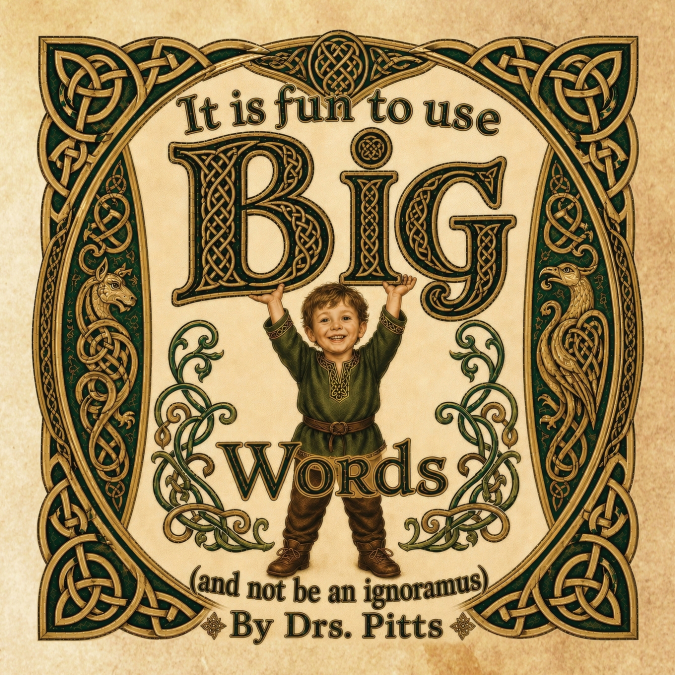 It is fun to use Big Words