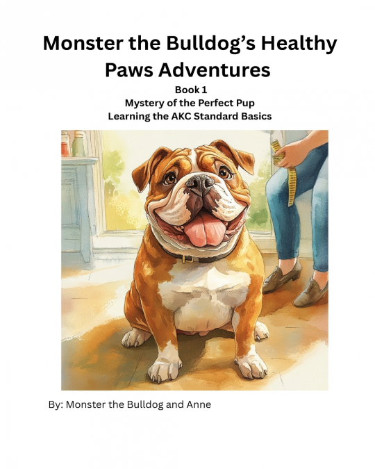 Monster the Bulldog’s Healthy Paws Adventures Book 1