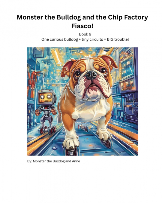 Book 9 - Monster the Bulldog and the Chip Factory Fiasco!