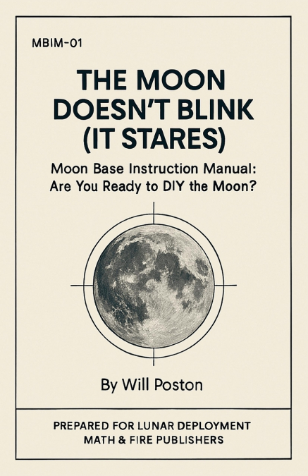 The Moon Doesn’t Blink (It Stares)