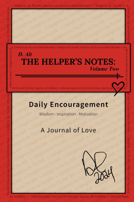 The Helper’s Notes