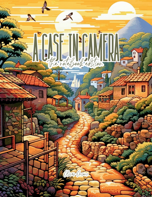 A Case in Camera - Lined Journal - 8.5' x 11' - 208 Pages - College Ruled Notebook for Work and School