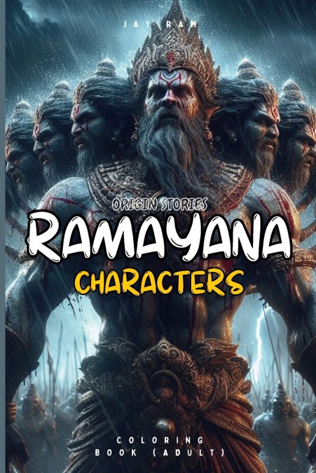Ramayana Character’s Coloring Book