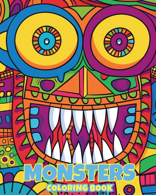 Monsters - Coloring book