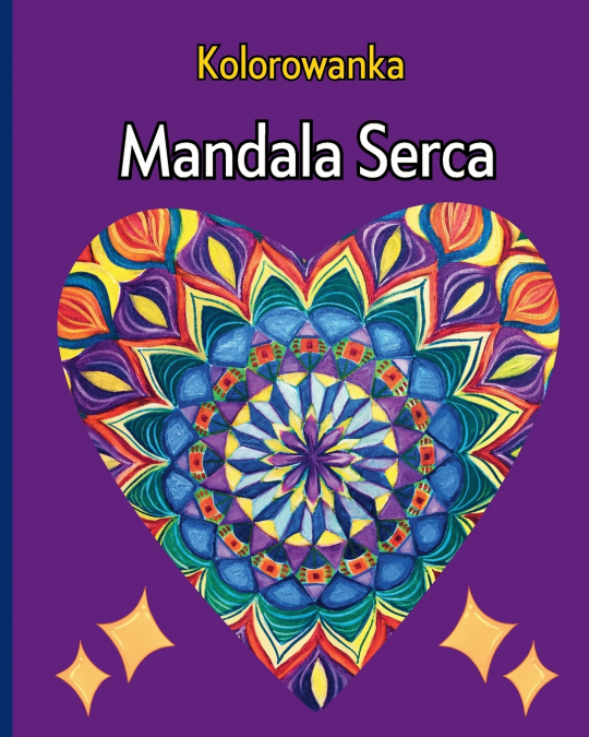 Mandala Serca - Kolorowanka