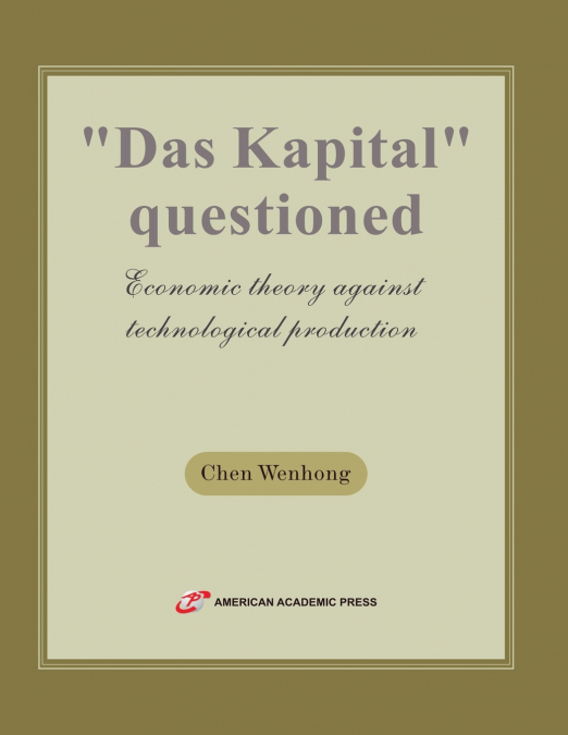 'Das Kapital' questioned