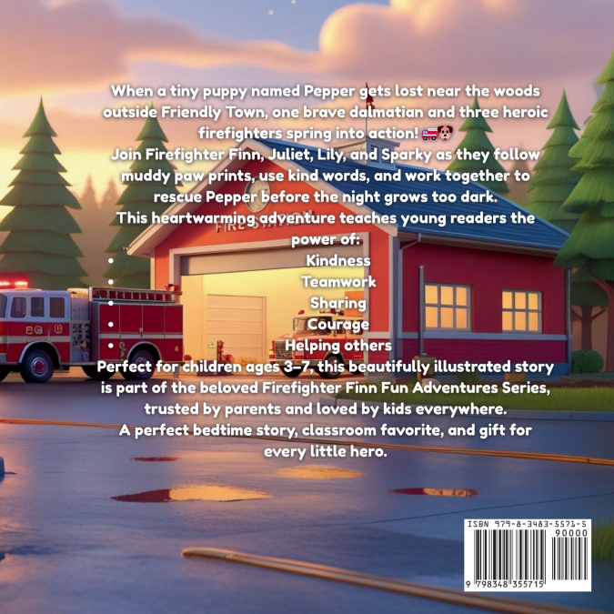 Firefighter Finn and the Great Forest Paw-Print Trail!