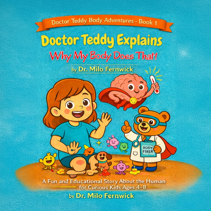 Doctor Teddy Explains Why My Body Does That!  A Fun and Educational Story About the Amazing Human Body, Sickness, and Healing - for Curious Kids Ages 4-8