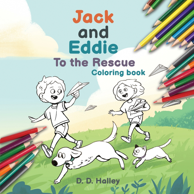 Jack and Eddie to the Rescue (coloring book)