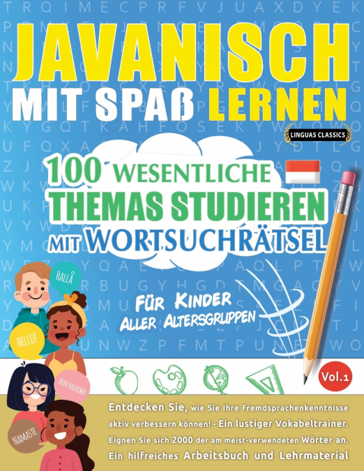 JAVANISCH MIT SPAß LERNEN - FÜR KINDER
