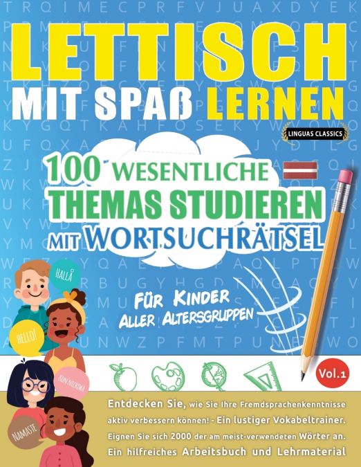 LETTISCH MIT SPAß LERNEN - FÜR KINDER