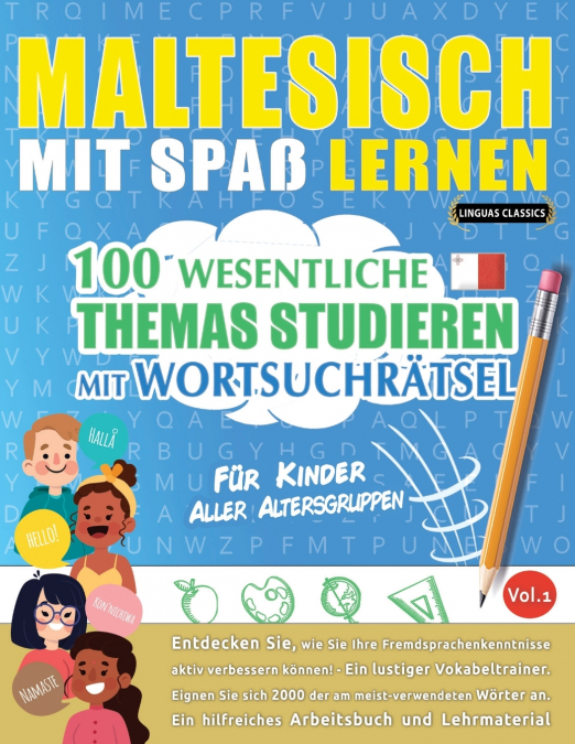 MALTESISCH MIT SPAß LERNEN - FÜR KINDER