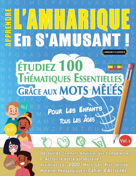 APPRENDRE L’AMHARIQUE EN S’AMUSANT - POUR LES ENFANTS