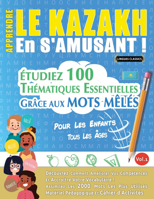 APPRENDRE LE KAZAKH EN S’AMUSANT - POUR LES ENFANTS