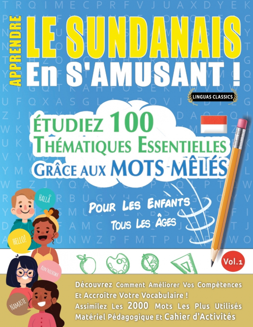 APPRENDRE LE SUNDANAIS EN S’AMUSANT - POUR LES ENFANTS