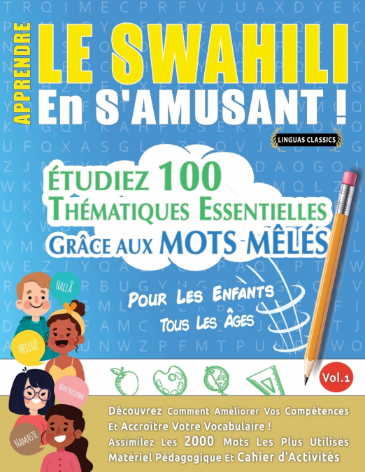 APPRENDRE LE SWAHILI EN S’AMUSANT - POUR LES ENFANTS
