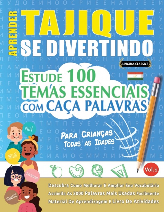 APRENDER TAJIQUE SE DIVERTINDO! - PARA CRIANÇAS