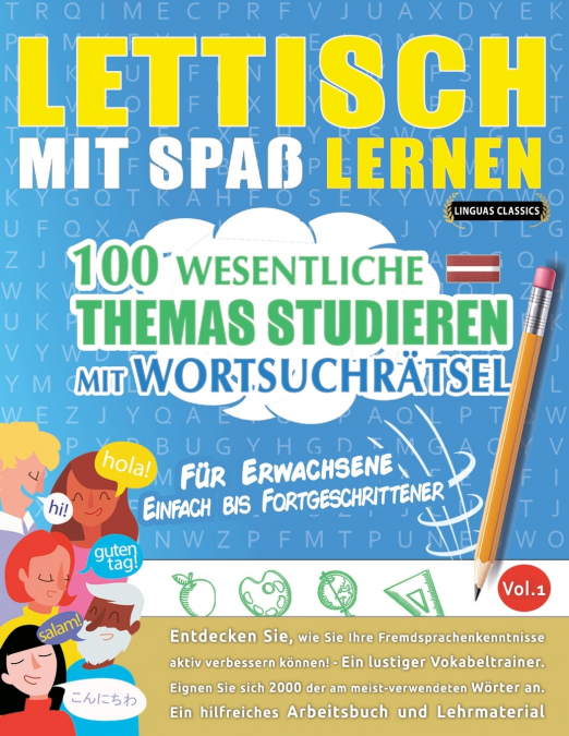 LETTISCH MIT SPAß LERNEN - FÜR ERWACHSENE