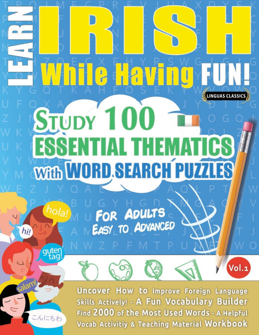 LEARN IRISH WHILE HAVING FUN! - FOR ADULTS