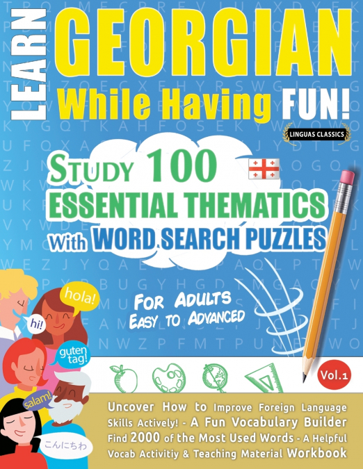 LEARN GEORGIAN WHILE HAVING FUN! - FOR ADULTS