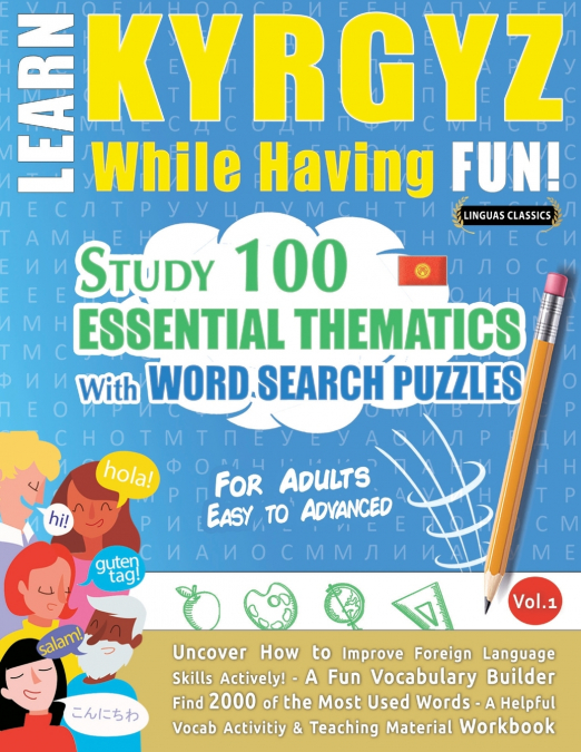 LEARN KYRGYZ WHILE HAVING FUN! - FOR ADULTS