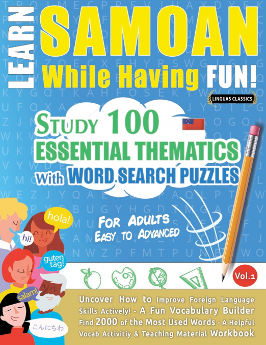 LEARN SAMOAN WHILE HAVING FUN! - FOR ADULTS